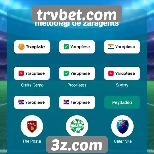 metodologias de pagamento no trvbet.com